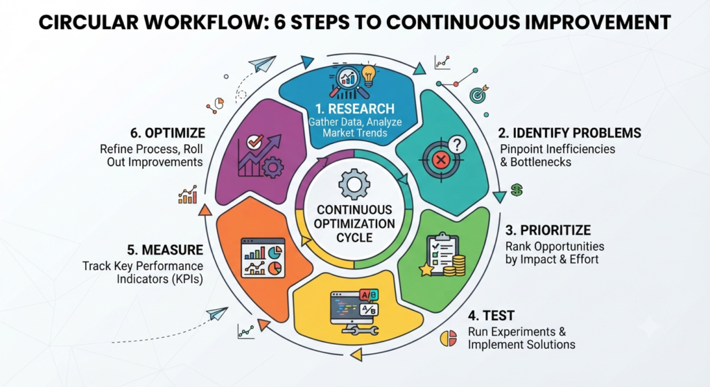 : E-commerce Conversion Rate optimization workflow