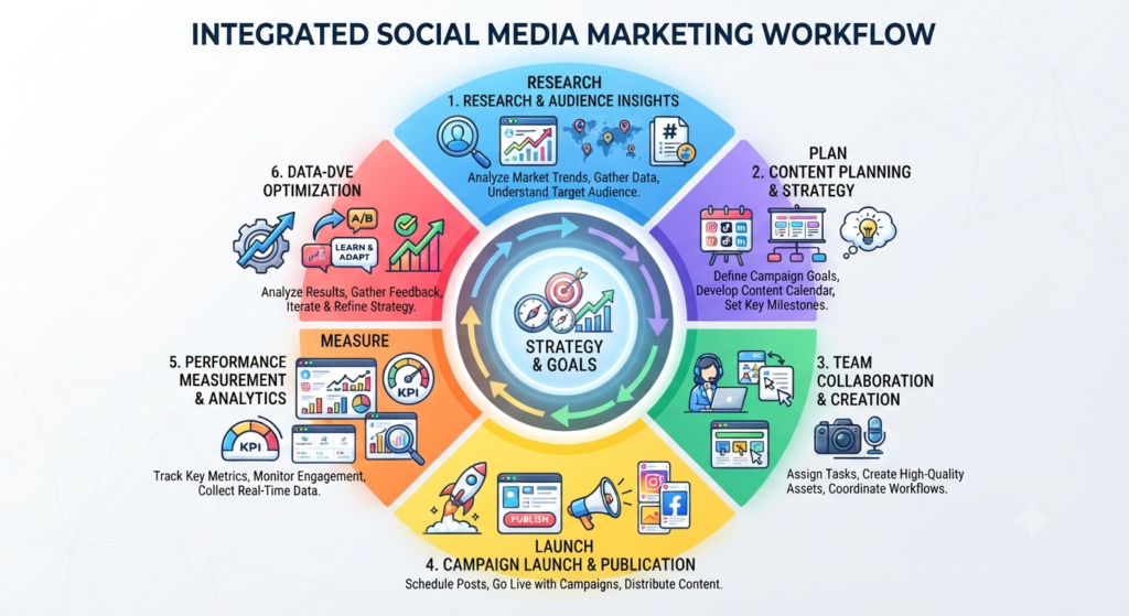 Influencer Marketing Campaign workflow